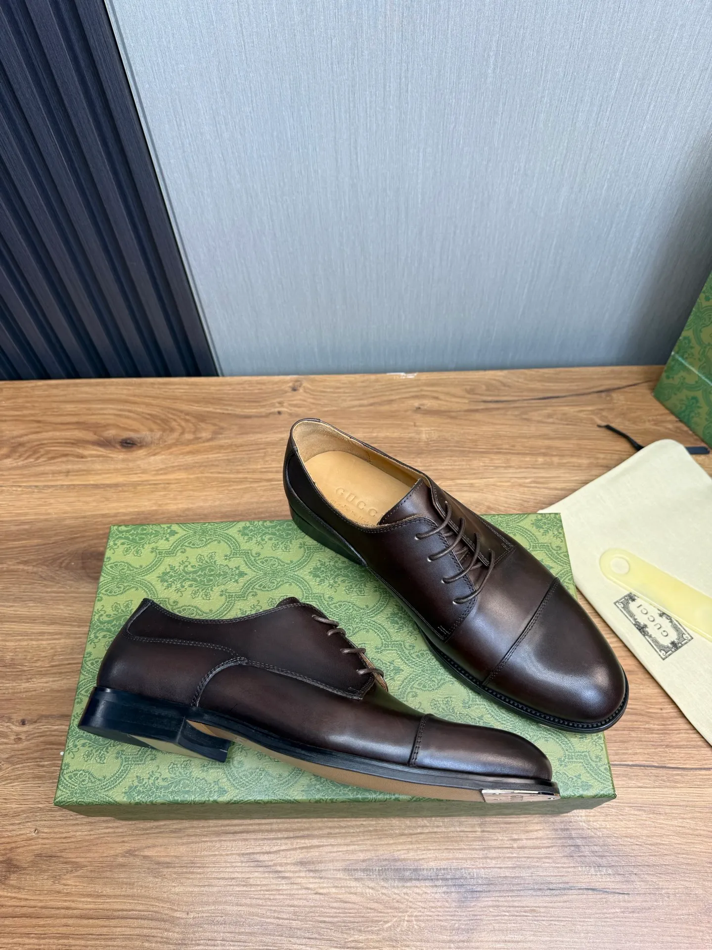 Men's shoes 💰680💰 GUCCI Gucci. Men's business casual leather shoes, all made of imported original brand leather, just to create a more comfortable wearing experience. Upper: original cowhide + imported cowhide lining, original non-slip and wear-resistant outsole ✔️36-45 (38.45 non-refundable)